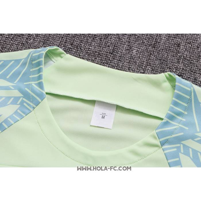 Chandal del Brasil 2022-2023 Manga Corta Verde - Pantalon Corto